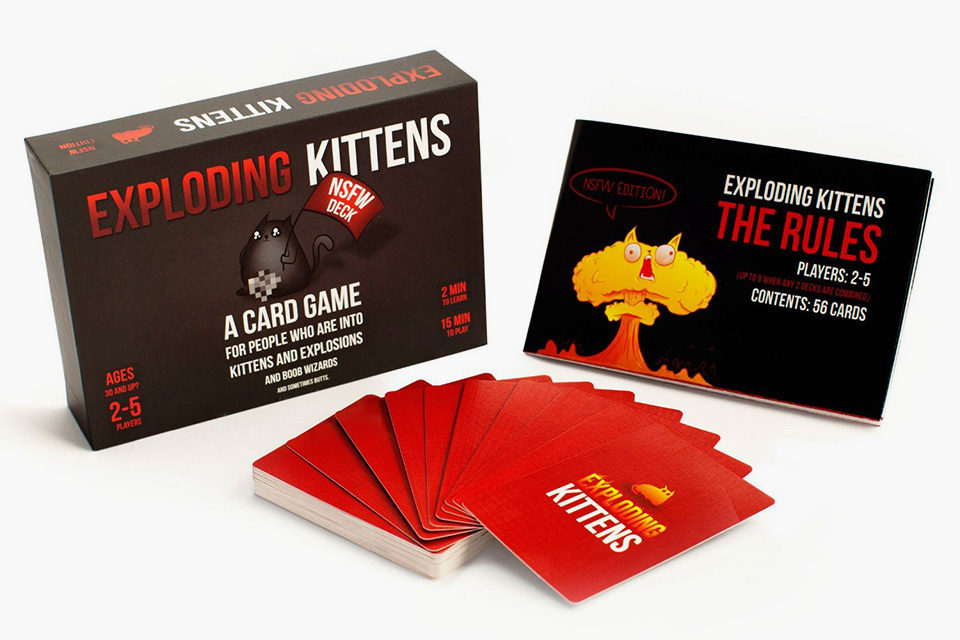 exploding kittens building set