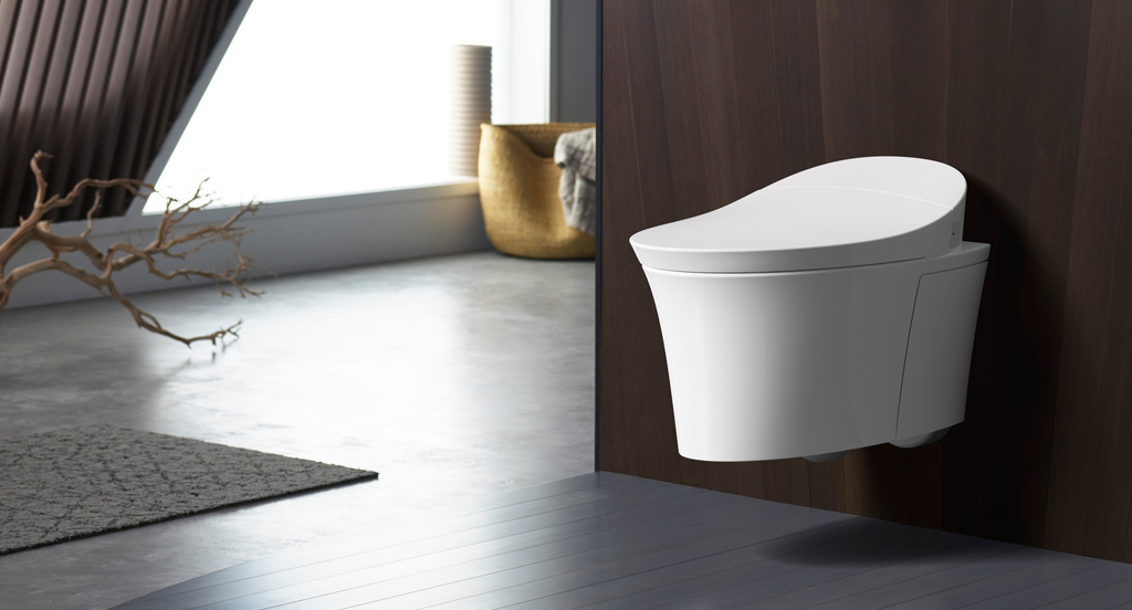 Kohler Veil The Intelligent Toilet Of Future Dude Ping Imagine The Surprised Looks You Ll Receive When Your Guests Realize That Bathroom Has A Wall Mounted Super Toilet Of Course This Will Add To