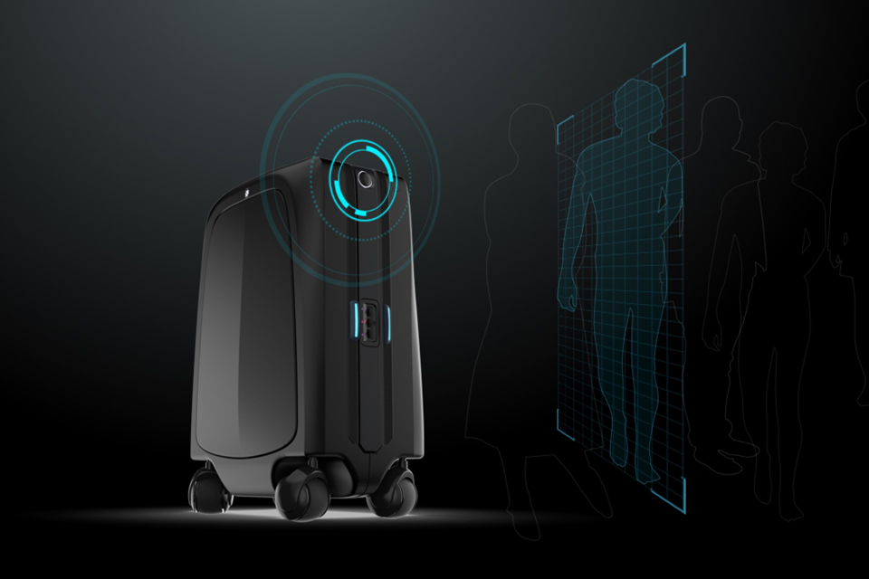 ForwardX Robotics Ovis Smart Suitcase 