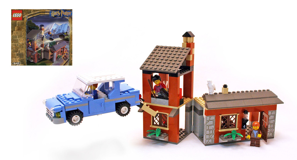 LEGO 4728 Harry Potter Escape from Privet Drive