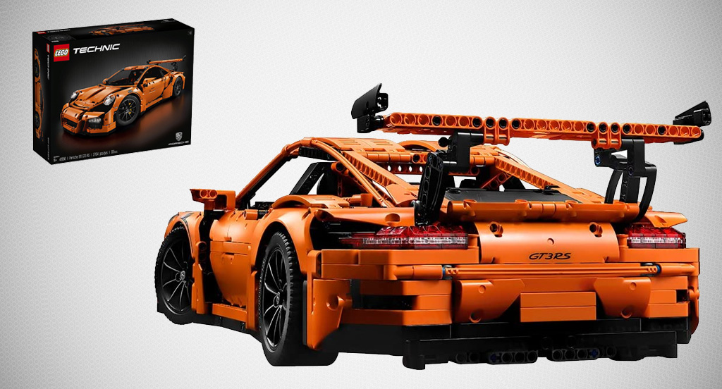 lego creator orange car